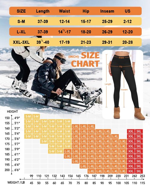 Diu Life 3 Pack Fleece Lined Leggings for Women Thermal Tummy Control High Waist Running Tights Winter Workout Yoga Pants