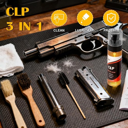 CLP Gun Oil | Premium Firearm Lubricant for Rust Prevention - 3.4oz Fine Mist & 1oz Needle Oiler