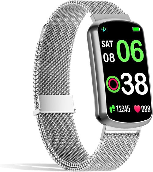 Health Smart Watch - 24/7 Heart Rate & Blood Pressure Monitor | Waterproof Fitness Tracker for All