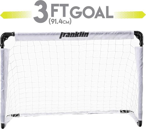Franklin Sports Fold-N-Go Soccer Goal - Portable Design for Easy Setup | Perfect for All Ages