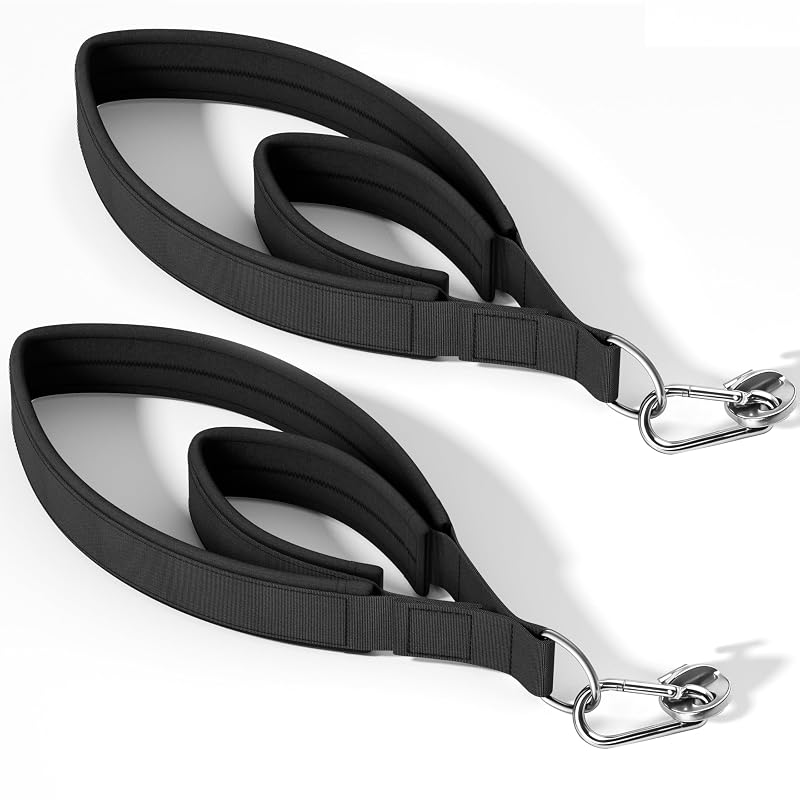 Pilates Reformers Loops (2 Pack) with Soft Dual-Loop Straps for Tonal Machine