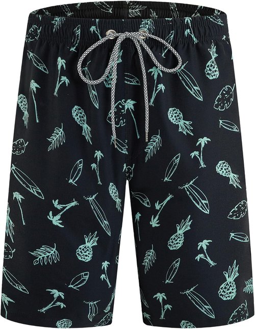 ELETOP Men's Swim Trunks - Quick Dry Bathing Suit with Mesh Lining | Stylish Beach Shorts