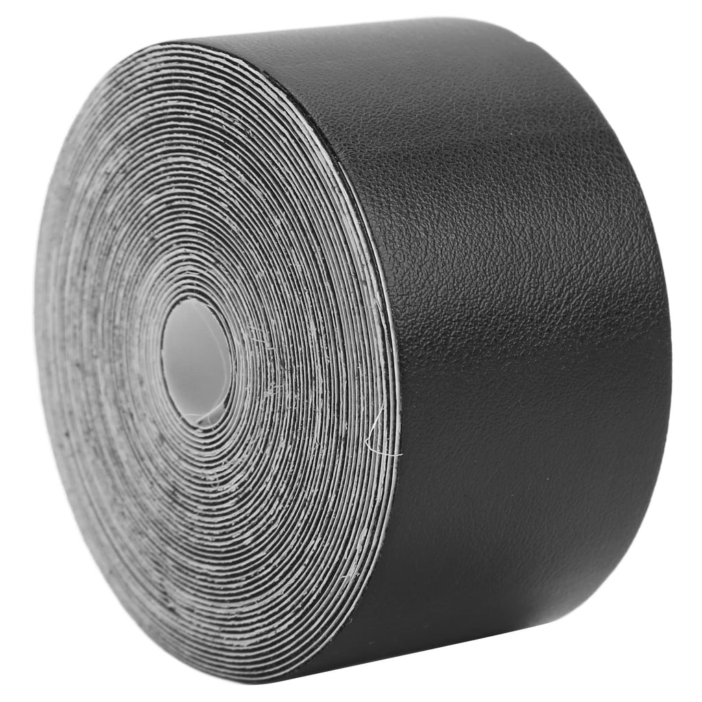 VBESTLIFE Tennis Racket Frame Tape, 16.4ft PU Edge Wrap for Racquet Head Cover Scratch Prevention Sports Equipment Maintenance‌ (Black)