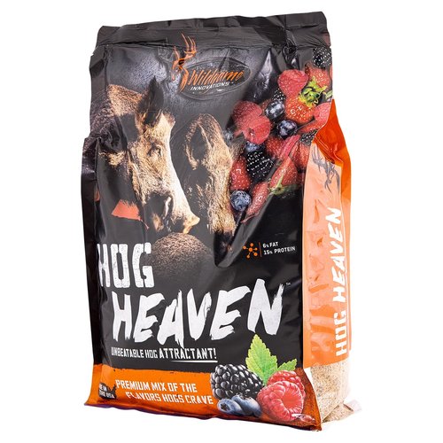 WILDGAME Innovations Hog Heaven 5lb Hunting Attractant | Long-Lasting Powerful Effective Ready-to-Use Nutritious Berry-Flavored Granular Hog Feed