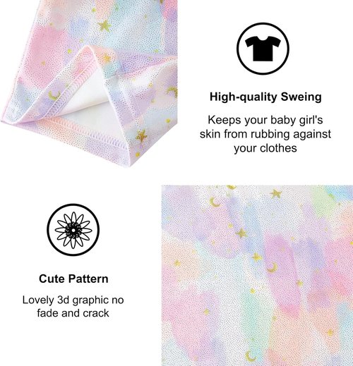 Idgreatim Gymnastics Leotards for Girls - Sparkly Biketards & Unitards | Ages 2-10, Athletic Tumbling Outfit