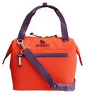 STANLEY All Day Julienne Mini Soft Cooler Bag and Lunch Box 7.4 Quarts | 10 Can Cooler with Handles and Strap | Stays Cold for Hours | Insulated Travel Bag with Zipper | BPA-Free | Tigerlily Plum