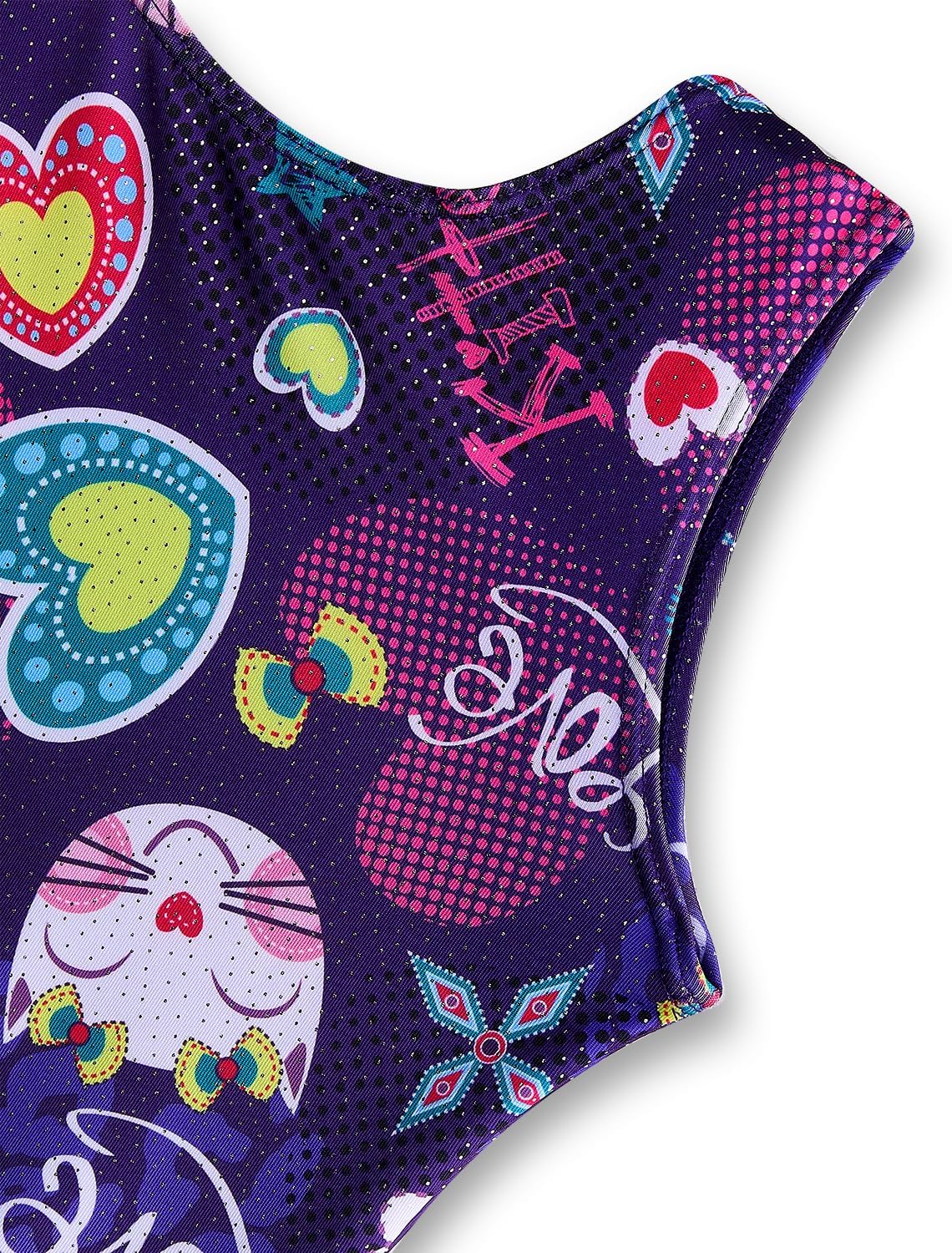Skiennix Gymnastics Leotards for Girls | Toddler Biketard Unitard Outfit in Multiple Colors (2T-8T)