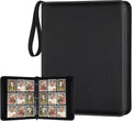 GERMUN 9 Pocket Card Binder - Premium Zip Trading Card Album for MTG, TCG & Sports Cards | Black, 720 Double-Sided Pockets