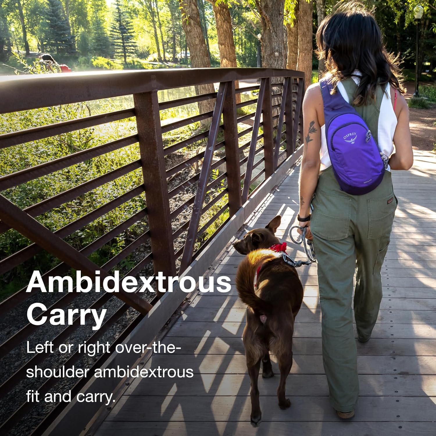 Osprey Daylite Shoulder Sling Bag - Versatile Crossbody Backpack for Travel & Everyday Use