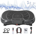 Bigzzia Vibration Plate Exercise Machine for Weight Loss – 100-Speed Platform with Remote & Resistance Bands, 450 lbs Capacity – Quiet Full Body Workout for Lymphatic Drainage at Home