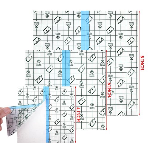 Nuanchu 60 Pcs Tattoo Aftercare Bandage Transparent Film Dressing Second Skin Tattoo Cover Transparent Bandages Waterproof Patch Stretch for Tattoos Swimming
