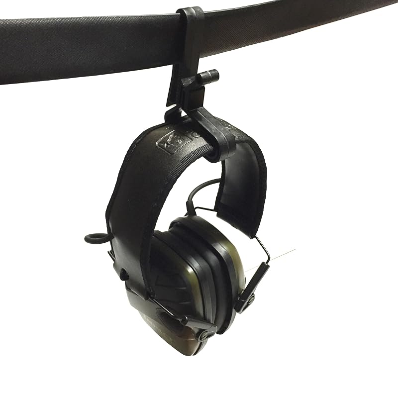 Hearing Protection Belt Clip for Earmuffs & Glasses - MakerShot