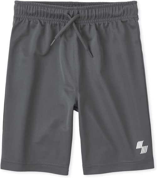 Children's Place Boys' Performance Basketball Shorts - 2 Pack for Active Play | Comfortable Fit