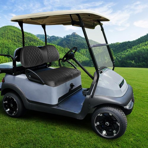 RIZINKART,Club Car Precedent Seat Covers Perfect Appearance,Breahtable Leather,Durable Quality,Easy Installation,Economical Way to Upgrade Your Front Golf Cart Seat Covers Club Car