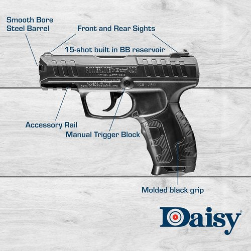 Daisy Powerline 426 Air Pistol - High-Performance Shooting | Compact & Lightweight Design