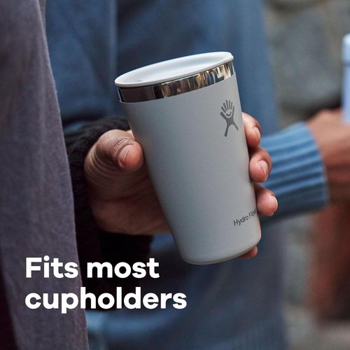 Hydro Flask Insulated Travel Mug - 16 Oz Stainless Steel Coffee Cup in Trillium Pink