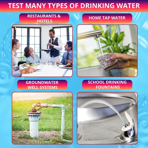 Lead Water Test Kit – Fast 5-Minute Results, Detects Lead to 10 PPB (EPA Standard) | DIY Home Drinking Water Screening for Tap, Well & Filtered Water | Leaping Lynx