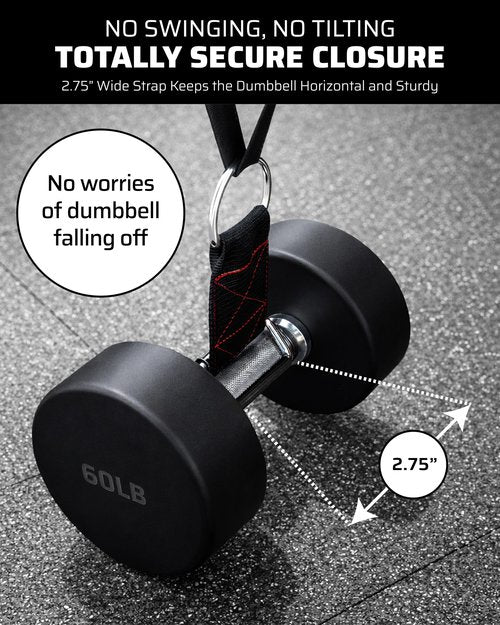 THEFITGUY Ultimate Dip Belt & Dumbbell Straps Bundle – For Loading Plates, Dumbbells & Barbells | Secure Fit, Horizontal Weight, Built for Heavy Dips & Squats