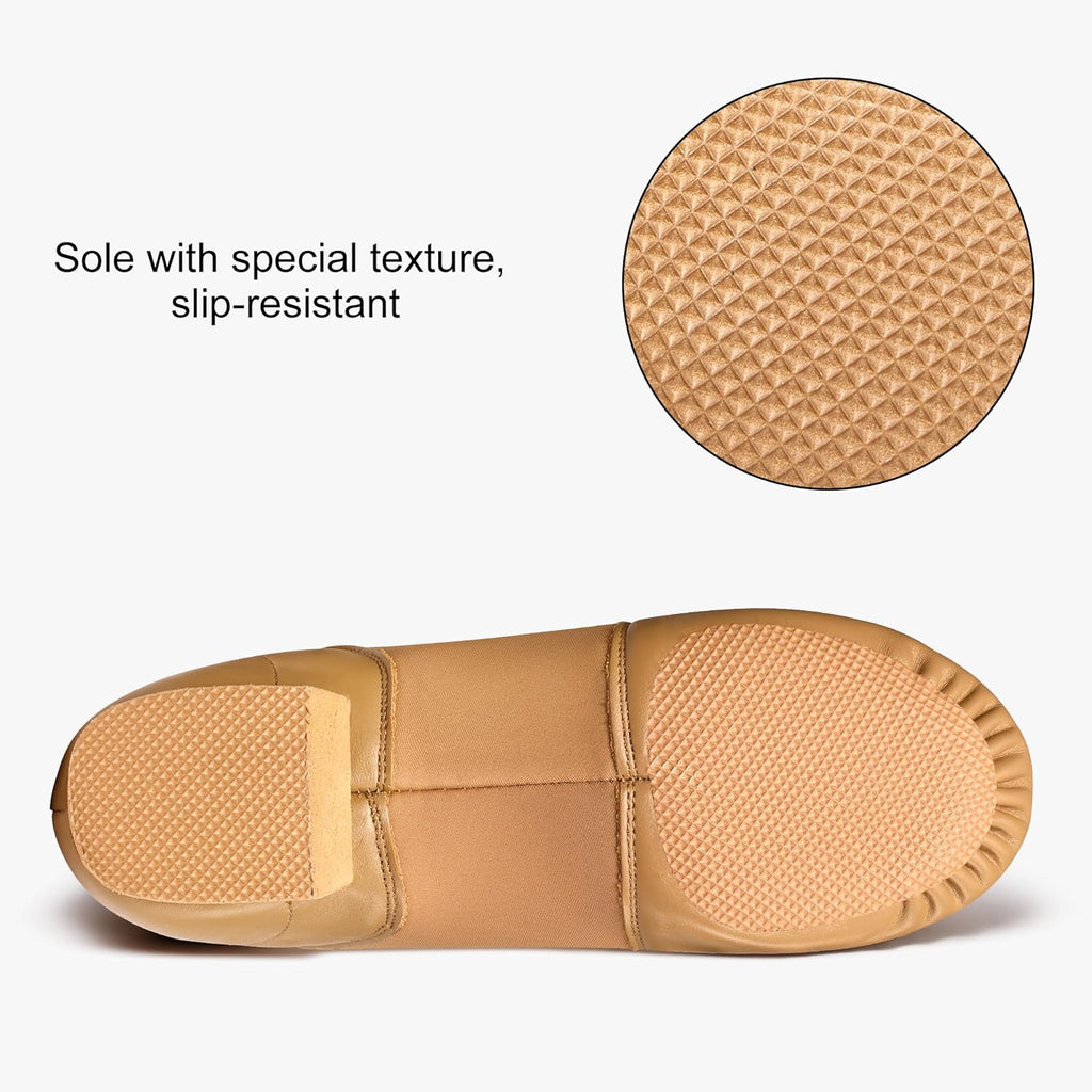 ARCLIBER Jazz Shoes for Women - Comfortable Slip-On Design for Big Kids | Stylish Dance Footwear