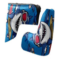 Golf Club Head Covers for Blade Putter, Waterproof Leather Headcovers for Golf Clubs, Ideal Golf Accessories Gift for Men Women (Shark)