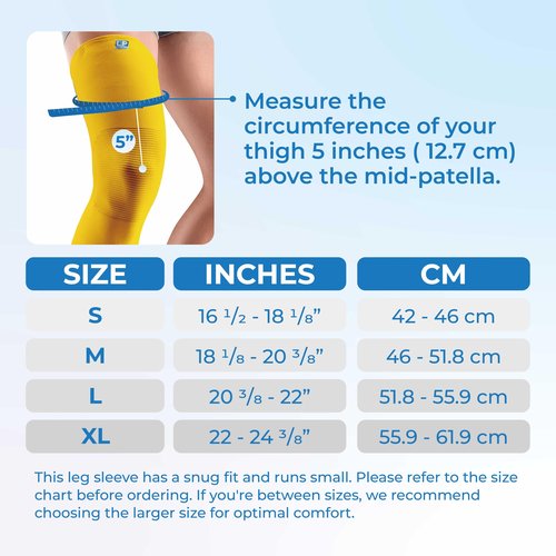 LP SUPPORT 667 Compression Sleeve Leg Full Length for Sports, Cycling, Running, Basketball, for Men Women (Black, M, 1pcs)