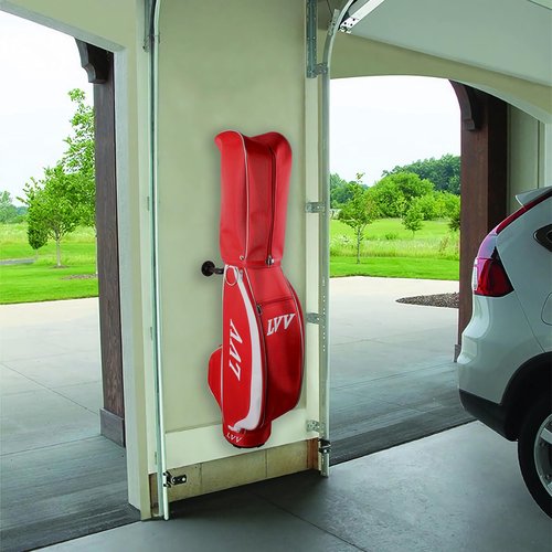 BiJun Golf Bag Organizer, Golf Bag Storage Organizer for Garage Wall Mount Golf Bag Holder Rack Stand Golf Bag Storage Rack Hangers for Storage Space for Garage