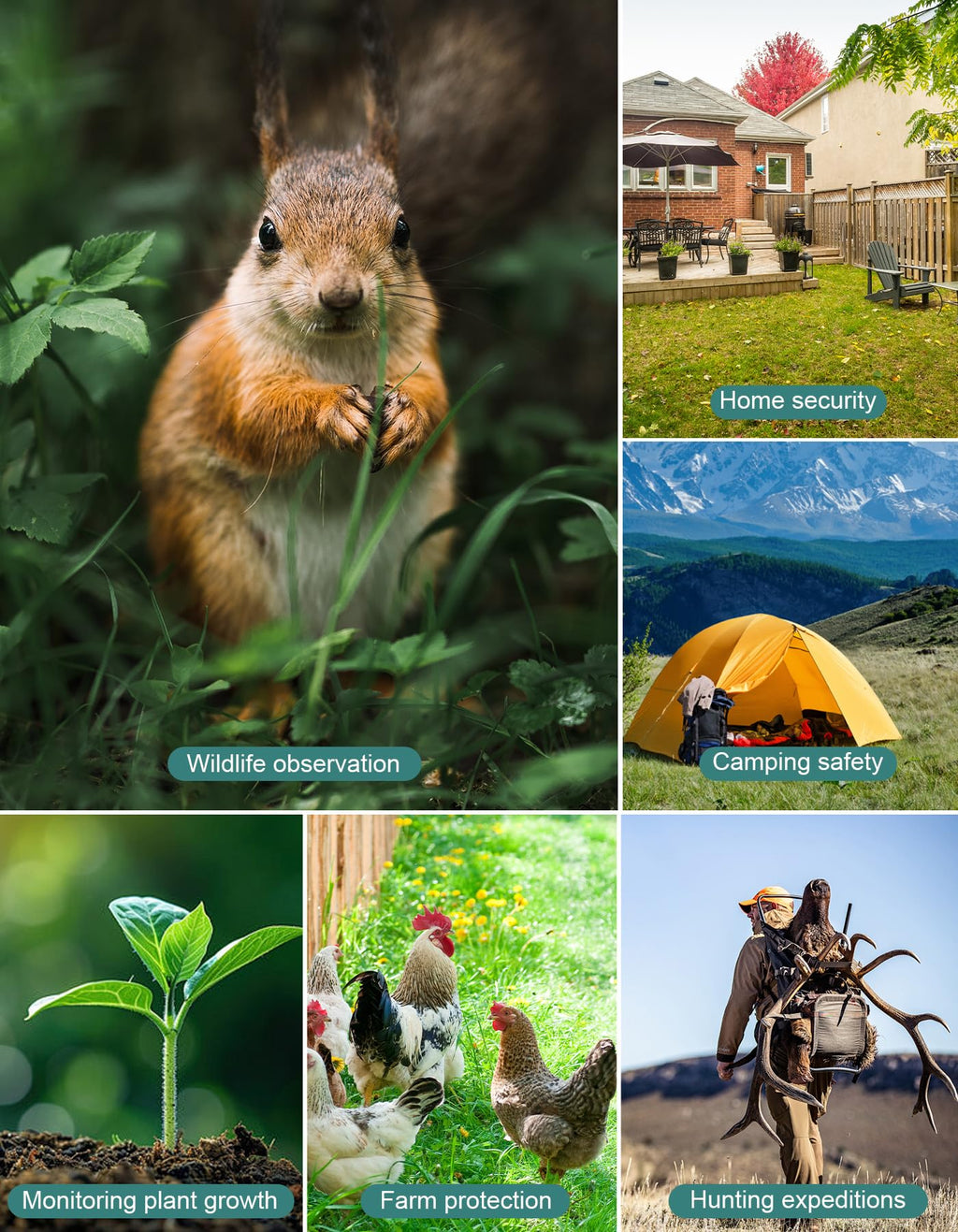 KJK Mini Trail Camera, 36MP 2.7K Game Camera,32GB Memory Card with Night Vision 0.1s Trigger Time Motion Activated 130°Wide-Angle, Waterproof Trail Cam with 2.0” HD TFT Screen