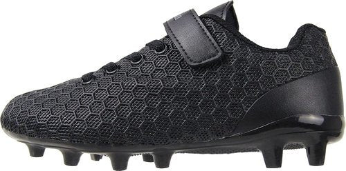 BomKinta Kids Soccer Cleats - Durable Firm Ground Football Shoes for Outdoor Play