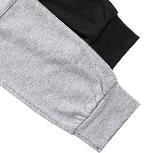 Nivne Tco Boys Casual Pants-Solid Color Soft Trousers Jogger Pants-Toddler Boys 2 Pack Sweatpants Set 7T