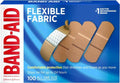Band-Aid Brand Flexible Fabric Bandages - Comfortable Cushioned Wound Care for Cuts & Scrapes | 1x3 In, 100 Count