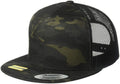 Yupoong Unisex YP Classics Multicam Trucker Hat, Multicam Black, One Size
