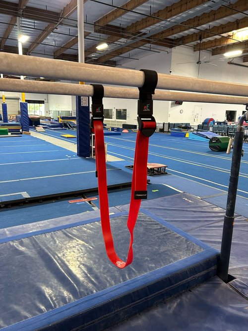 Ultimate Elastic Band – Innovative Strength Trainer for Pull-Ups, Dips, Push-Ups, Muscle-Ups, Planches, Iron Cross & More – Fast Setup for Cross-Training, Calisthenics & Home Workouts by EEGymnastics