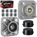 CASISPRO 2PCS Golf Cart Front Wheel Hub Assembly for Yamaha G2 G8 G9 G14 G16 G19 G22 G29 Drive, Yamaha Wheel Bearing Hubs kit, OEM# JG5-WF511-10-00 JG5-WF511-00