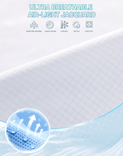 G Gradual Mens Golf Shirt White Short Sleeve Dry Fit Moisture Wicking Performance Athletic Jacquard Summer Collared Polo Shirts for Men Large
