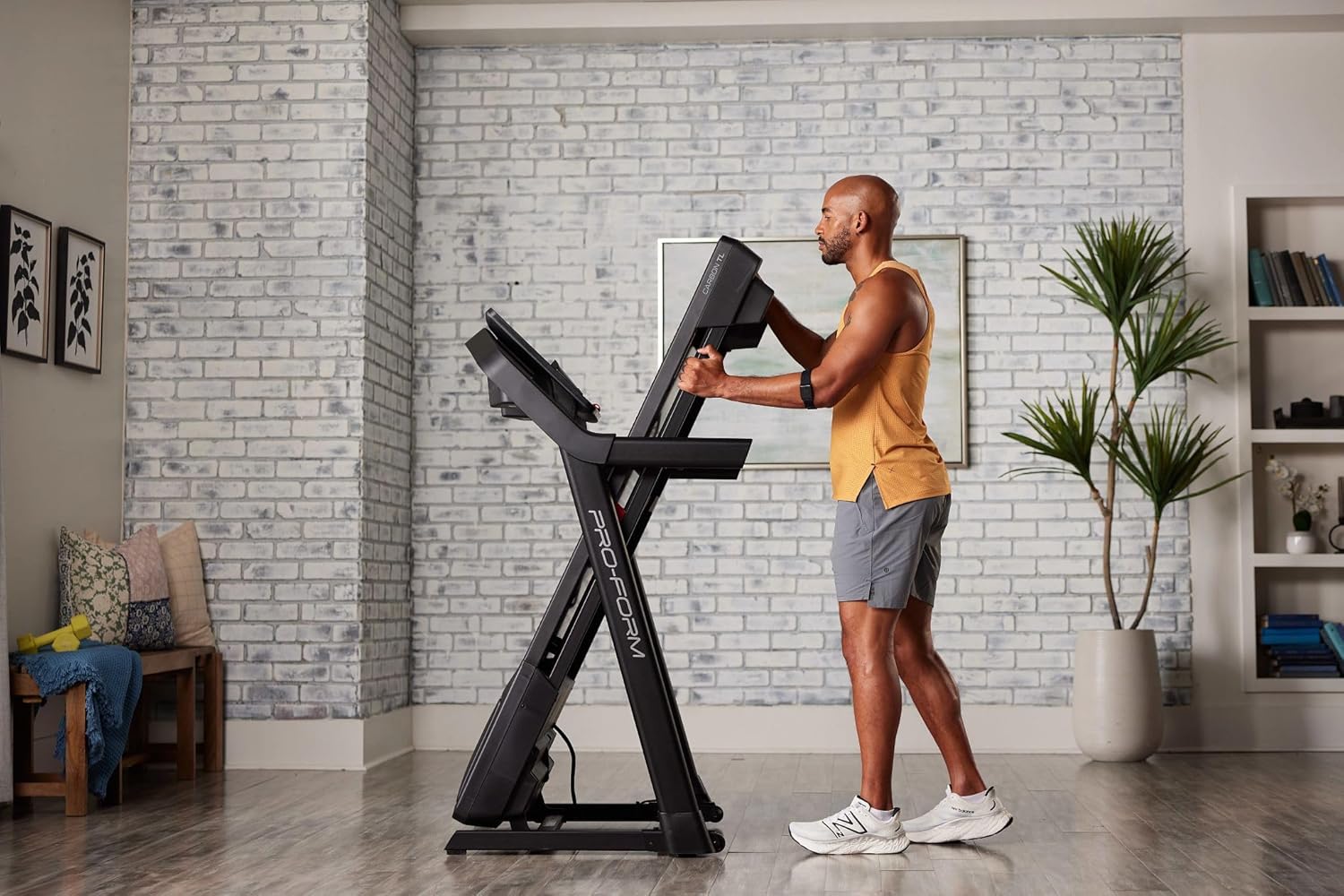 Proform Carbon Treadmills - Versatile Walking & Running Machine with Built-in Fan & SpaceSaver Design