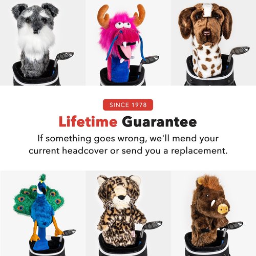 Daphne's Headcovers Schnauzer Driver Headcover | Premium Driver Headcovers | Funny Golf Club Covers | Stylish Protection for Your Clubs | Men's Golf Gear | Driver Headcover for Men and Women