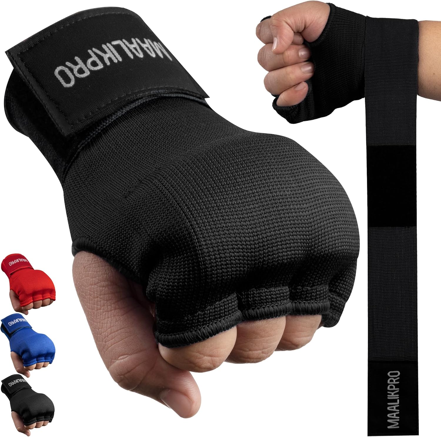 Skiennix Boxing Hand Wraps - Gel Padded Inner Gloves for Men & Women | Ideal for MMA, Muay Thai & Martial Arts