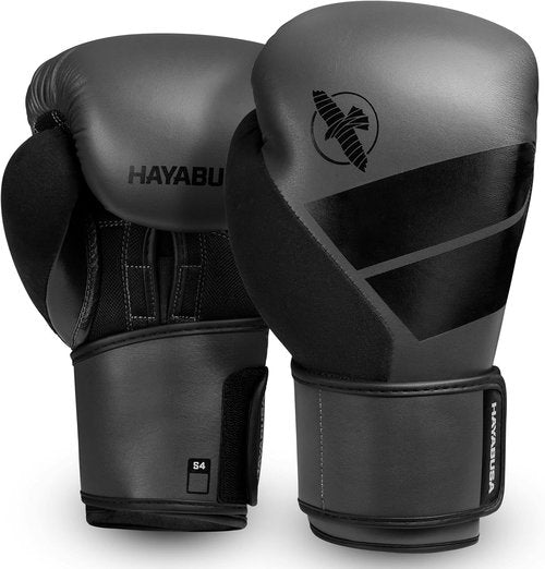 Hayabusa S4 Boxing Gloves - PU Leather for Men, Women & Kids | Training & Sparring in 10oz, 12oz, 14oz, 16oz