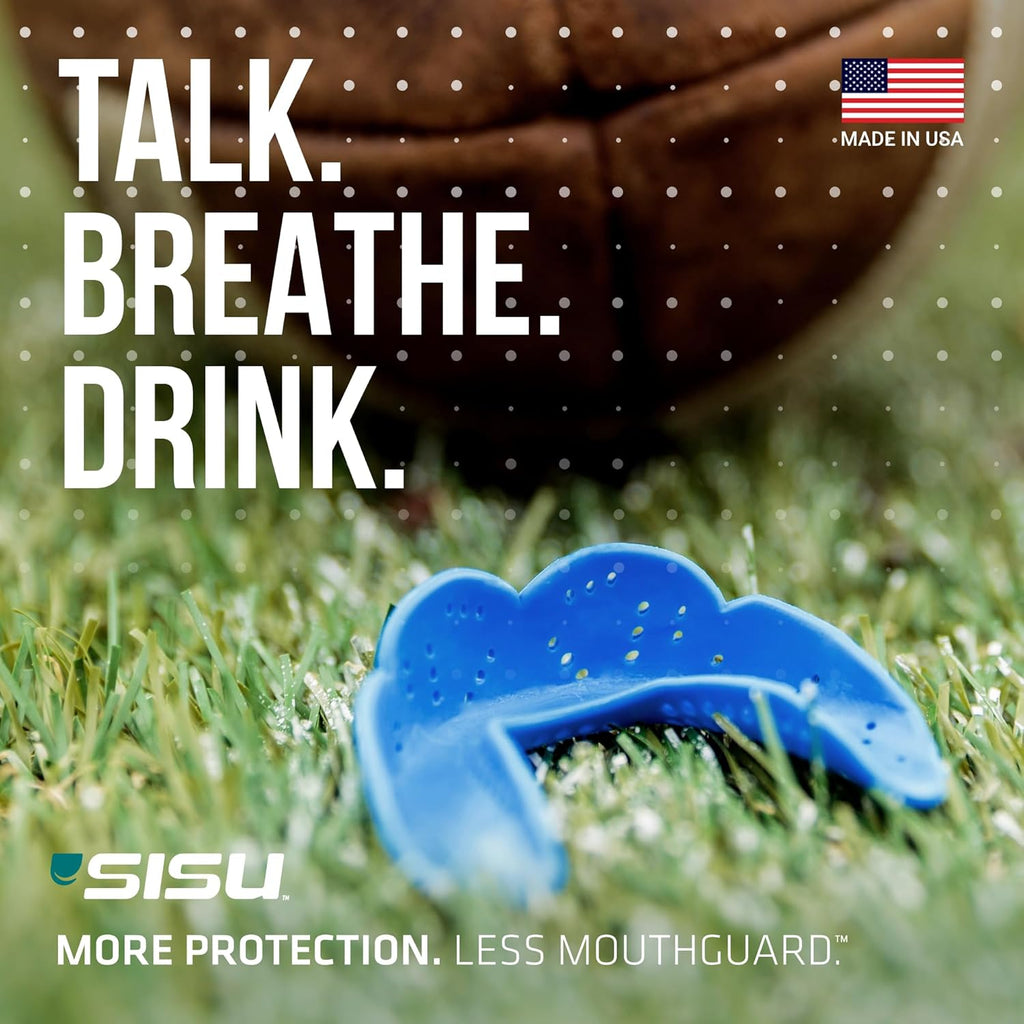 SISU Max Mouthguard - Maximum Protection for High-Impact Sports | Remoldable Up to 20 Times, Adult Fit