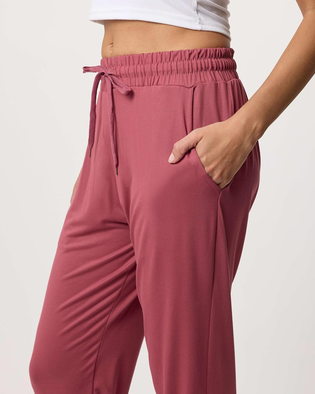 Real Essentials Women's Lounge Joggers - 3 Pack Sweatpants with Pockets for Yoga & Running | Plus Size Available