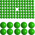 Byrna | 68 Caliber Nylon Paintballs - Solid Plastic Projectiles for Target Practice & Home Defense - 100 Count