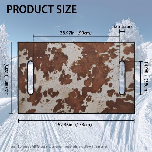 Xpyeesfuen Cow Print Golf Cart Seat Covers,Golf Cart Towel/Blanket,Easy Install and Clean,Protect Your Seat and Suitable for All Seasons