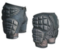 HILLBILLY Unisex Adult Athletic Skate-and-skateboarding-wrist-guards, Black, 28-33 Inch Waist US