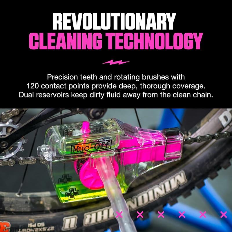 X-3 Dirty Chain Machine Bicycle Chain Cleaner Tool – 2.54 Fl Oz