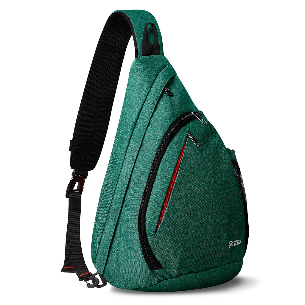 OutdoorMaster Sling Bag, Hiking Daypack, Crossbody Shoulder Chest Urban Outdoor Travel Backpack for Women & Men