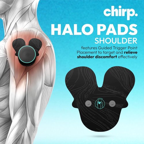 Chirp Halo Pads - Targeted Pain Relief & Deep Tissue Support for Back, Shoulders, Hips & More