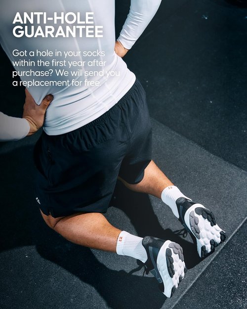 DANISH ENDURANCE Ultra-Comfort Quarter Running Socks - Performance for Men & Women | 3 or 5 Pack