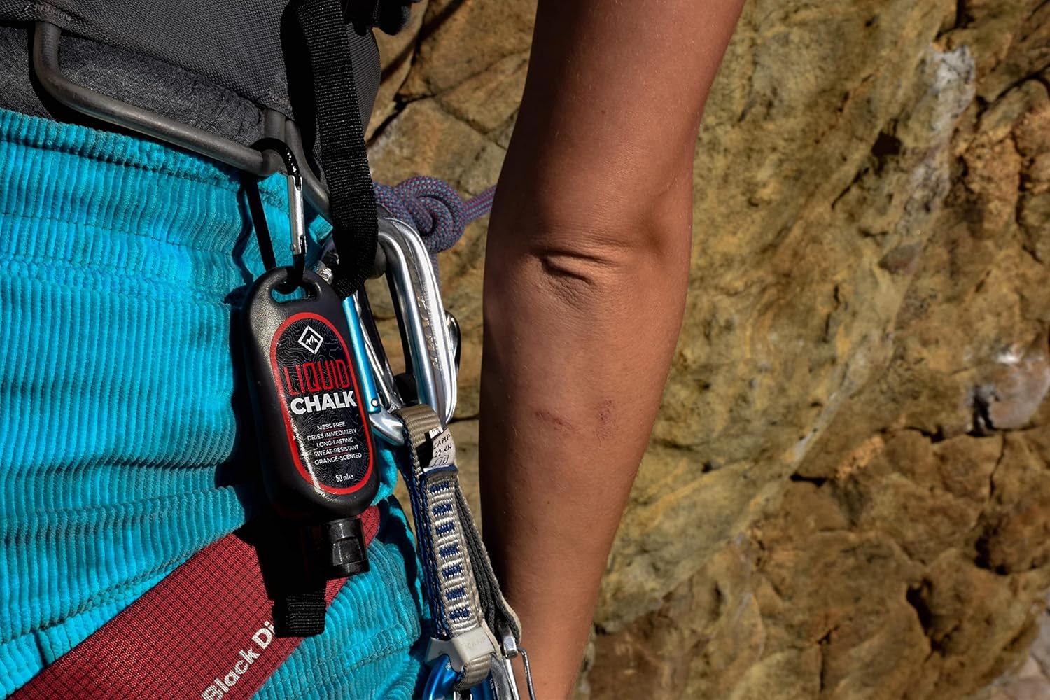 SURVIVOR Liquid Chalk - Ultimate Grip for Rock Climbing & Weightlifting - Ideal for Gymnastics & Training