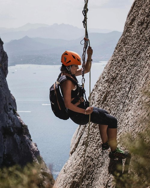OutdoorMaster Rock Climbing Helmet Adults Mountaineering Helmet Arborist Helmet Hiking Caving Search and Rescue Tree Climbing Helmet Adjustable