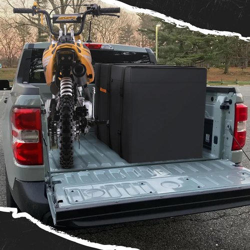 Mockins 40 CuFt XXL Trailer Hitch Cargo Carrier Bag - Waterproof, All-Weather Vinyl | 70"x30"x33" with Straps & Lock